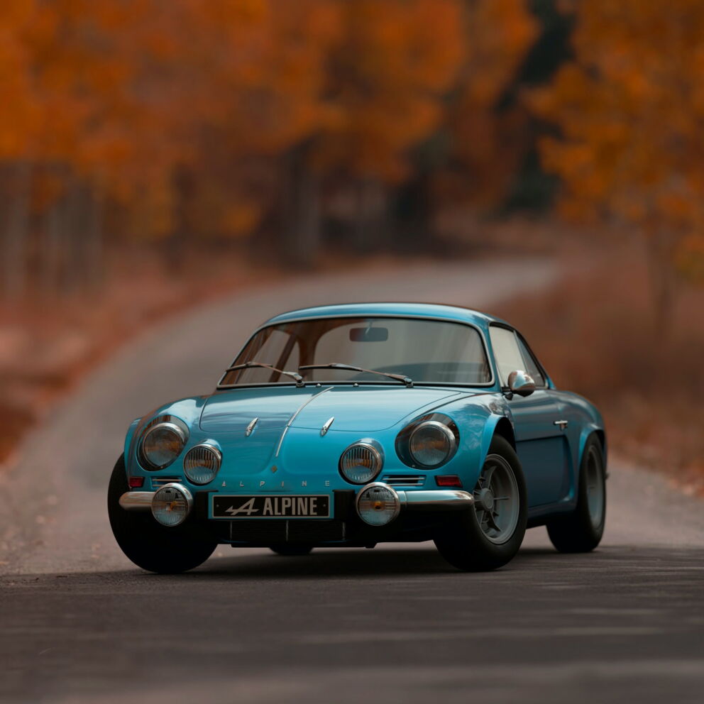 Vintage car parked on a road. © pexels Alexgtacar